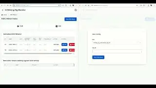 [Mining Rig Monitor][Demo #2] Milestone 1 - Demo