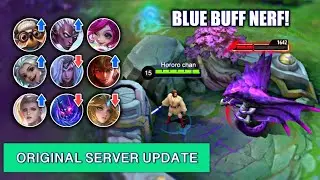 BLUE BUFF NERF GLOO NERF EDITH NERF AND MORE