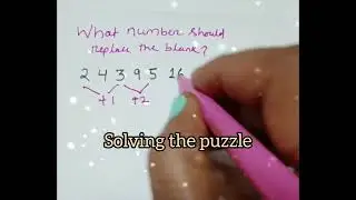 Puzzle (what next in the Sequence?)