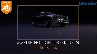 Cinematic Lighting Setup for car commercial you should know in Blender