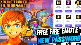 🔥Free Fire Emote Website Passwords | All Premium Emotes 100% Real & Working 2025😍| FF  Emote OB52
