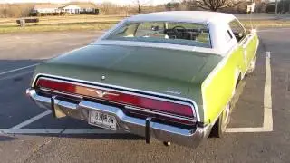 1973 Ford Thunderbird exhaust, ride-along and video tour