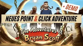 Point & Click Adventure-Fans aufgepasst! 2025 erscheint The Adventures Of Bryan Scott