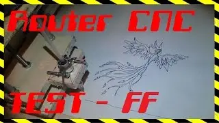 CNC PLOTTER 3 AXIS Home Made Machine Print a Phoenix