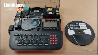 Loading Letatwin LM-550A2 Ribbon Cassette & ID Plate