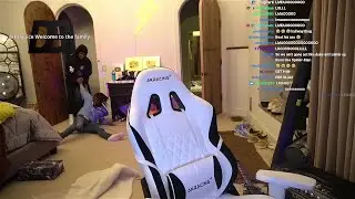 Duke Dennis Drags Kai Cenat Out His Room While Streaming With YourRage And BrucedDropemOff
