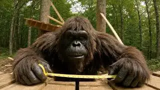 Bigfoot Builds the WORST Treehouse Ever #shorts