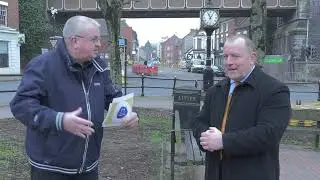 Shifnal town centre enhancement  scheme &ndash; Steve Brown on Shropshire Business Live TV, 27 Jan2022
