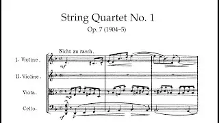 Arnold Schoenberg: String Quartet No. 1, Op. 7 – Score Follower