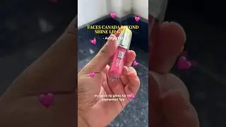 Pink Lip Gloss for pigmented lips | Faces Canada Beyond Shine | all skin tone | juicy plumpy lips