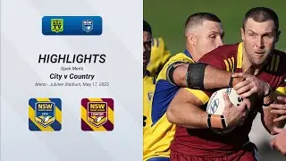 2025 NSWRL Highlights - City v Country