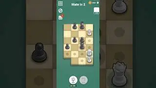 Прохождение игры Pocket Chess, уровень 52, с руководством по стратегии