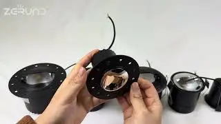 Glare-free polarized wall washer light，Zerund Lighting Super Factory