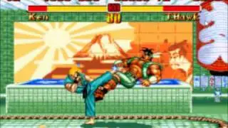 Super Street Fighter 2 Mega Drive Tournament mode