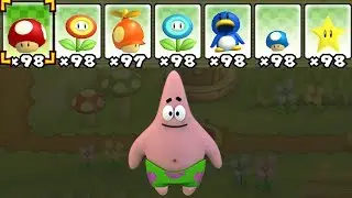What happens when Patrick Star uses Mario's Power-Ups?