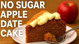 No Sugar Apple Date Cake 🍎 You Won&rsquo;t Believe How Sweet It Is!