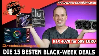 Nvidia RTX 4070 f&uuml;r 599 Euro! |  Die besten 15 Black-Week-Deals bei NBB-Notebooksbilliger.de