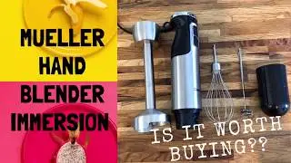 Unboxing Mueller Austria Ultra Stick 500 Watt |Review| - M&aacute;y Xay Cầm Tay Mueller - Little Wolves