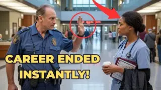Racist Security Guard Blocks Black Doctor From Hospital, Unaware She's The New Chief Of Staff