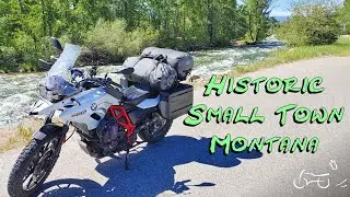 Red River to Livingston, Montana by motorcycle, Moto Rallies, Camping and Mountain Passes, Part 27