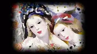 Orsten - Fleur Blanche / Акварели Мари Лорансен (1883- 1956)