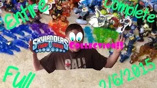 ENTIRE Skylanders Trap Team COLLECTION UPDATE!! Traps, Figures, Etc. (as of 2/6/2015)