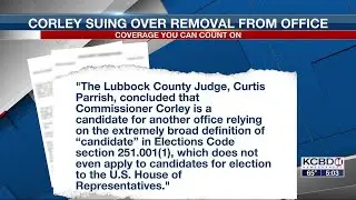 Corley restraining order denied (5 p.m.)