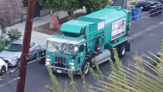 (curve exhaust) @lacitysan Peterbilt Amrep Elliptical ASL CNG - 36288 on recycling