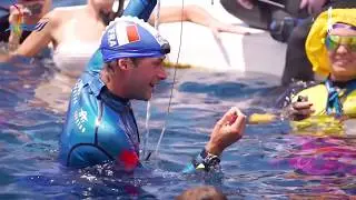 Roatan 2017 AIDA Freediving World Championship - Constant Weight Man's highlights by Diveye
