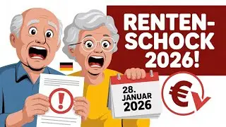 RENTEN-SCHOCK 2026: Neues Gesetz ab 28. Januar &ndash; Millionen Rentner betroffen, jetzt handeln!