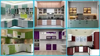 Kitchen cabinet designs ideas//modular kitchen cabinet colour combination