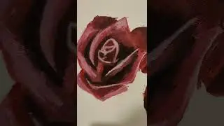 Canvas painting #roses #acrylicpainting #art #artist ishad