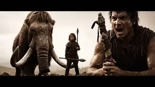 A Boy Faces a Giant Mammoth 🦣🔥 | Stone Age Survival & Hunting Story