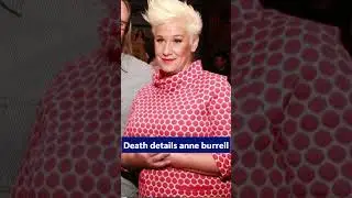 Cause of death of Anne Burrell Details of the death of Chef Anne Burrell - RIP #news