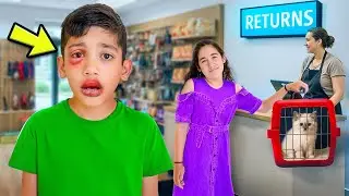Our SON is ALLERGIC To Suri's New KITTEN We Have To Return Her...