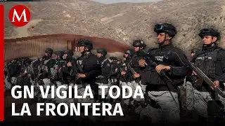Guardia Nacional refuerza control migratorio en Baja California con tareas de la Patrulla Fronteriza