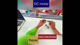 DC Motor repair rebuild with repair #youtubeshorts #new #ytshorts #shortfid