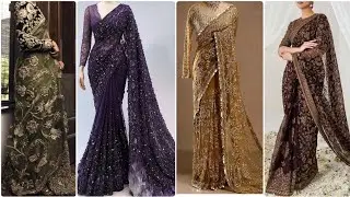 Winter Wedding Designer Sarees | Top Classy Heavy Saree Collection 2025 | Partywear & Bridal Sarees