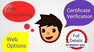 AP POLYCET 2021 WEB COUNSELING AND FEE PAYMENT PROCESS