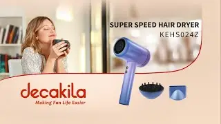 Decakila Super Speed Hair Dryer | High-Speed Hair Dryer | KEHS024Z