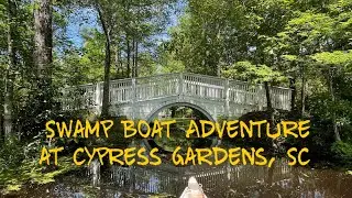 Swamp Boat Adventure at Cypress Gardens, South Carolina