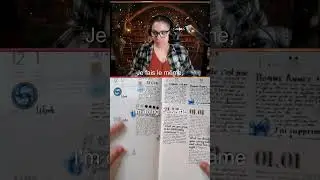 My 2025 journal system part 1 #twitch #journaling #journalsystem #journalcommunity #shorts