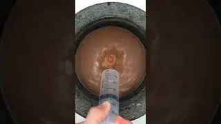 ASMR Chocolate Face Mask #shorts