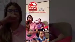 Tiktok with my husband and baby 🇳🇿 Lockdown NZ..
