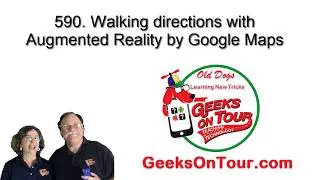Walking directions AR Tutorial Video 590