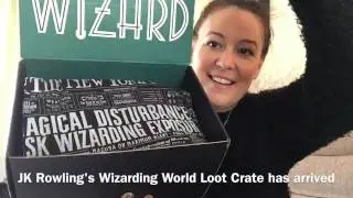 FIRST LOOT CRATE WIZARDING WORLD SUBSCRIPTION BOX | VICTORIA MACLEAN