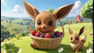 Beb&ecirc; Pok&eacute;mon Eevee Perdeu Seu Lanchinho | Rimas e Can&ccedil;&otilde;es para Crian&ccedil;as