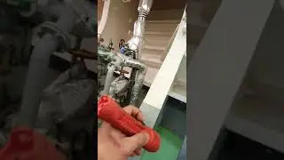 Engine room safety inspection (night rounds)