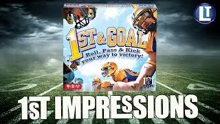 1st and Goal First Impressions / Board Game REVIEW