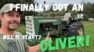 I FINALLY found an OLIVER!  Will this forgotten 1800 start and drive?